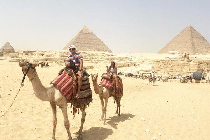 Giza Pyramids: Half-Day Tour & 1-Hour Camel Trek