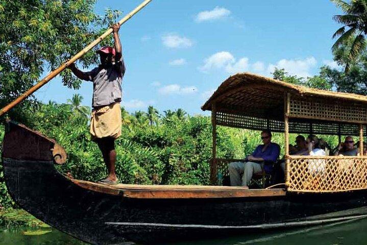 Cochin: Backwater Village Eco Boat Cruise with Lunch