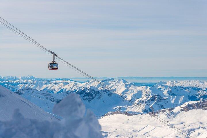 Mt Titlis Cable Car from Engelberg with Ice Flyer