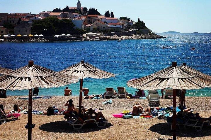 From Split or Trogir: Krka Waterfalls & Primošten Sightseeing