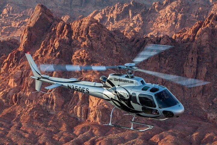 Valley of Fire Helicopter Tour and Landing with Champagne Toast