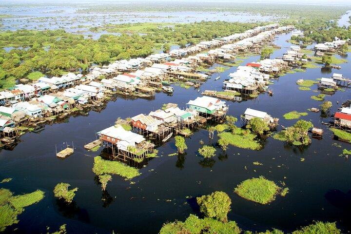 Kompong Phluk with Two Villages cruise tour from Siem Riep