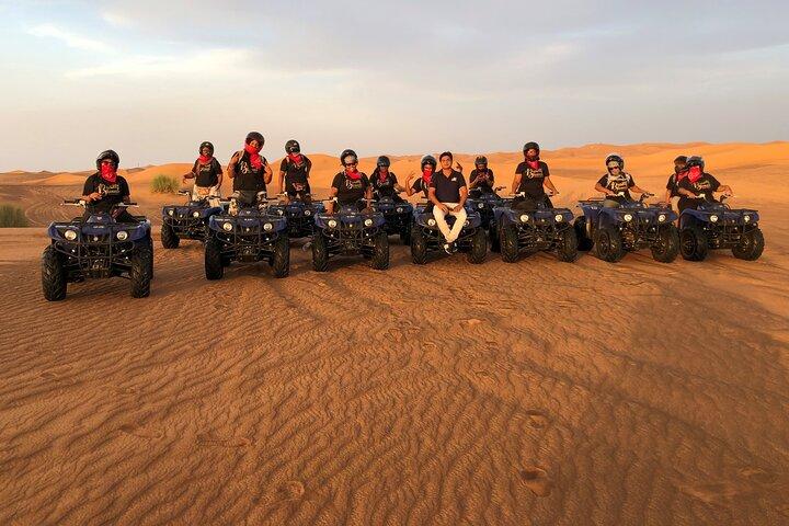 Desert Safari and Quad Bike Experience in Dubai with Dinner