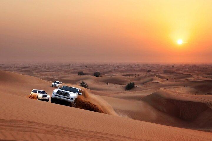 Camel Trekking Dubai with Dune Bashing and Sand Boarding