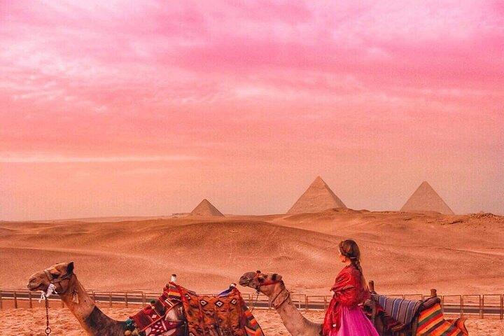 Day Tour to Pyramids, Memphis City And Sakkara from Cairo