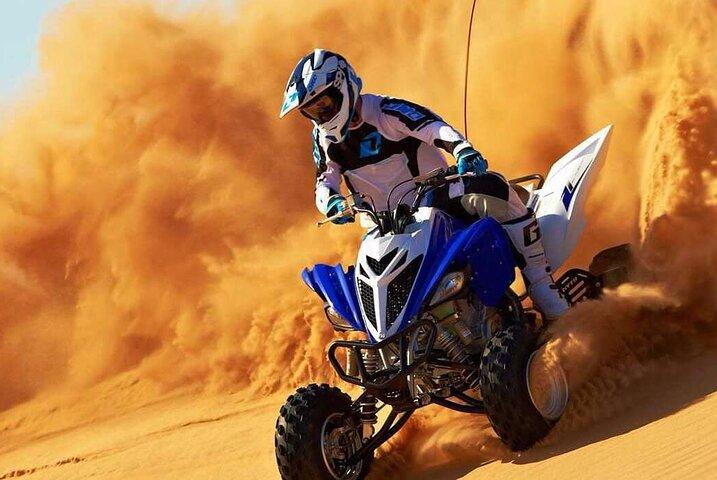 Dubai Evening 4x4 Desert Safari ATV Bike ,Camel Ride , BBQ Dinner