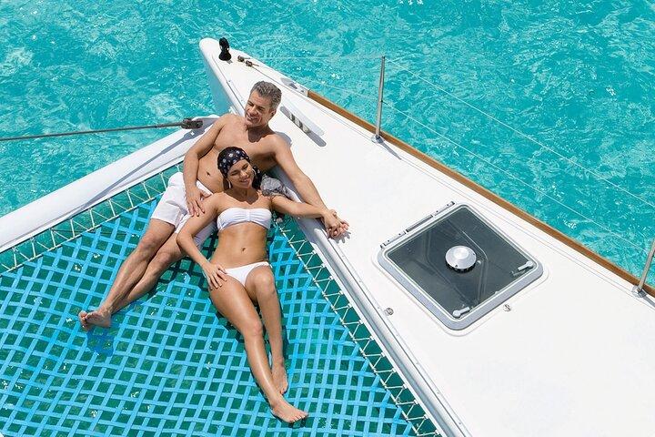 Puerto Morelos Secret Sandbar Catamaran Sail