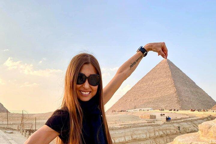 Top Rated Giza Pyramids,Sphinx,Camel ride,lunch & inside pyramids