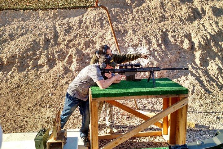 Outdoor Shooting Experience from Las Vegas with Optional ATV Tour
