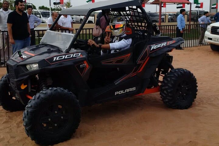 Dubai Morning Polaris Dune Buggy Self Drive open Desert - Private Basis