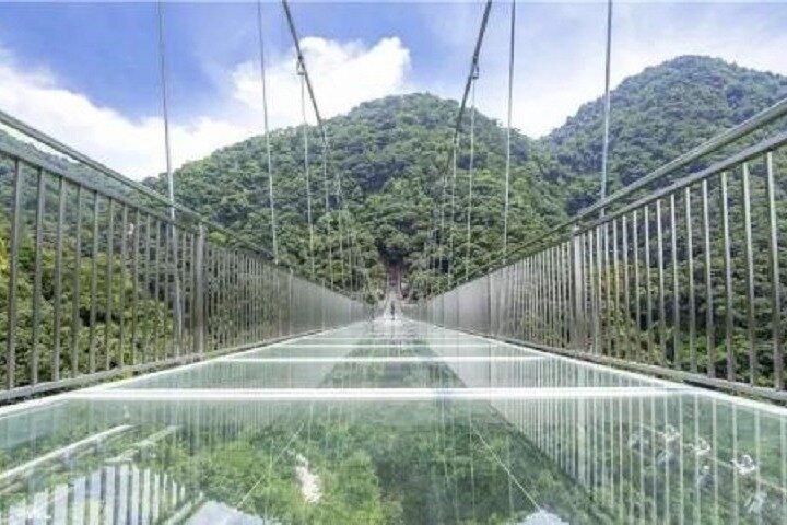 Skywalk Glass Bridge and Waterfall Ravine Half Day Private Tour