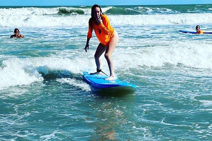 Two- Hour Group Surfing Lesson in Cocoa Wrightsville Beach, NC