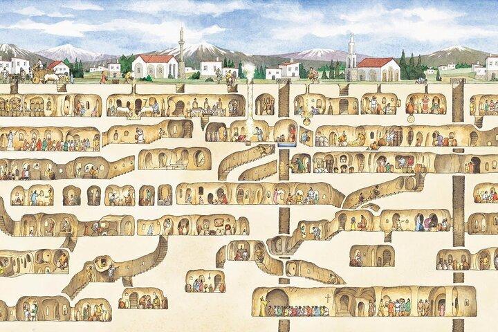 Cappadocia Underground City and Ihlara Valley Tour (Green Tour)