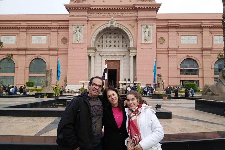 Egyptian museum , hanging church and khan el khili market tour