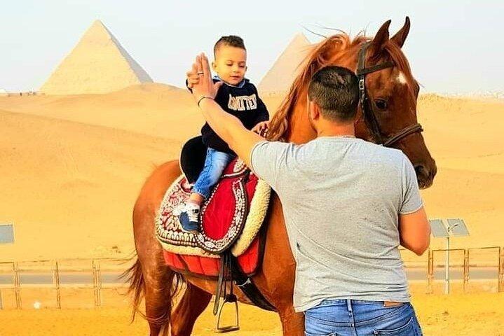 Arabian Nights immersion Pyramids Horse,camel Ride,Bedouin Tea