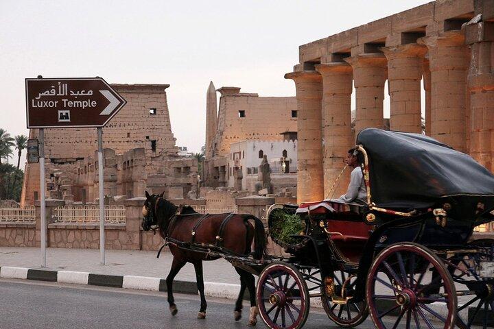 Luxor Horse-Drawn Carriage City Tour
