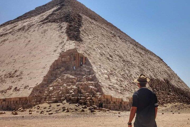 Sakkara pyramids, Memphis City and Dahshur Private Day Tour