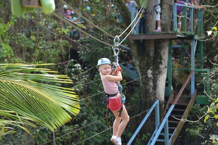 Antigua Zipline Canopy Adventure from St John’s