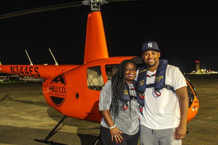 New Orleans City Lights Night Helicopter Tour
