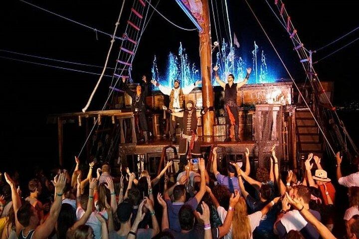 Pirate Ship at Night
