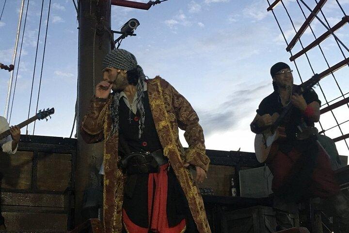 Pirate Ship at Night