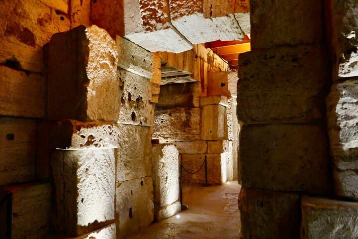 Expert Guided Tour of Colosseum Arena OR Underground, and Forum