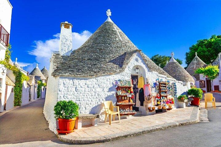 Trulli of Alberobello Day-Trip from Monopoli and Polignano