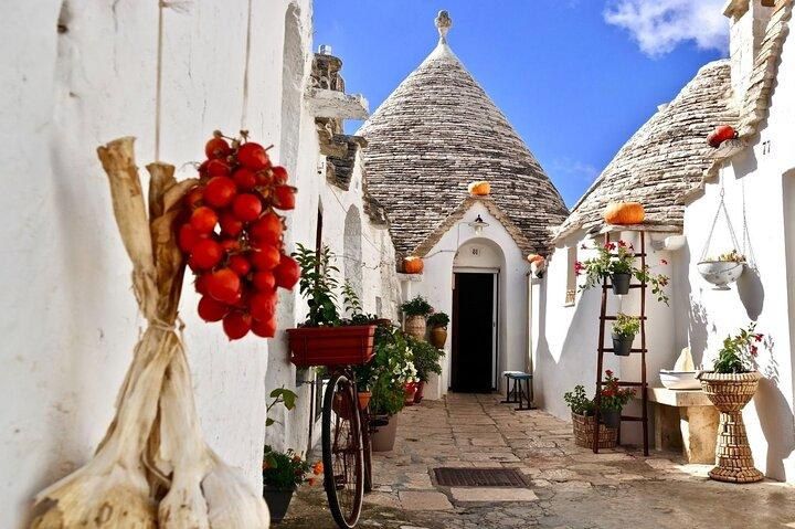 Trulli of Alberobello Day-Trip from Monopoli and Polignano