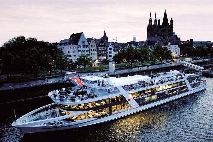 Rhine River Evening Panorama Cruise in Cologne