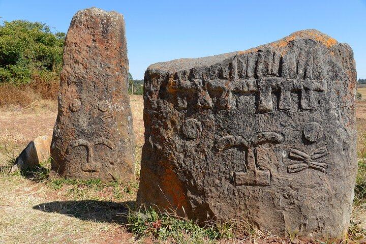 Rock Hewn Churches of Adadi Maryam, Tiya Stele & Melka Kunture