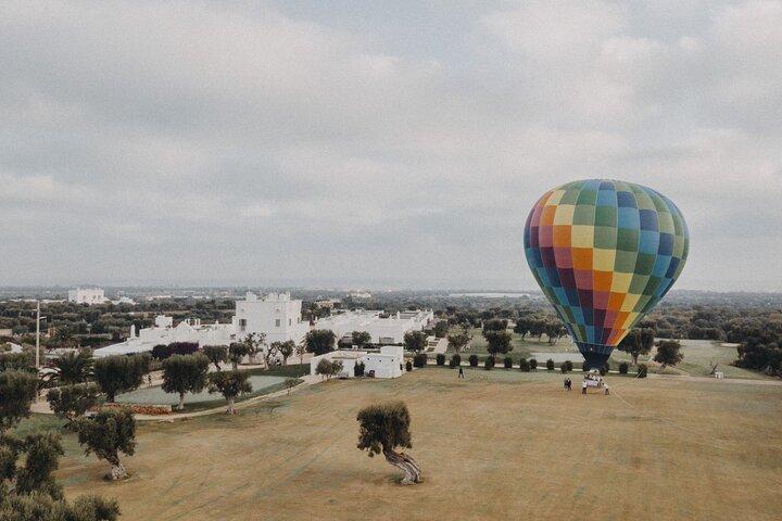 Small Group Hot Air Balloon Flight in Valle d'Itria