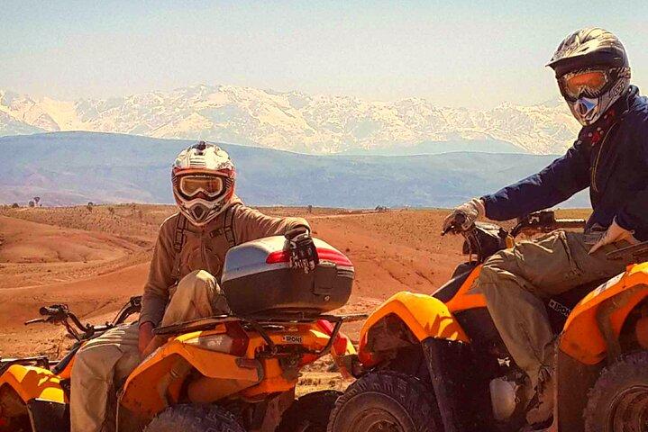 Quad Bike Adventure To Agafay Desert & Takerkoust Lake In Marrakech