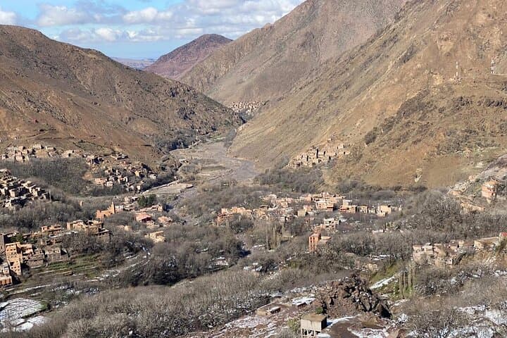 4 valleys, Atlas Mountains, Waterfalls & Home Cooked Lunch
