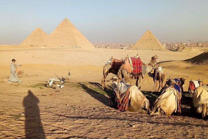 Private Tour to The Great Pyramids, Sphinx and Camel Ride