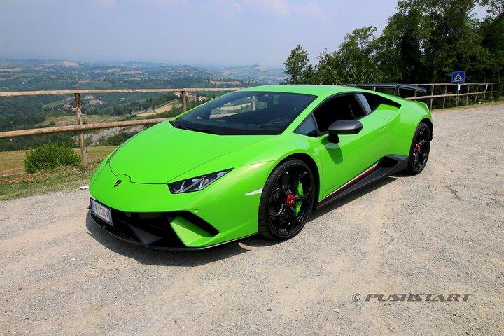 PUSHSTART LAMBORGHINI HURACAN PERFORMANTE-Test Drive Maranello
