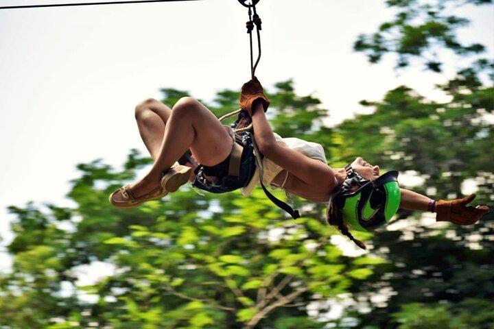 ATV Jungle Ride, Cenote & Ziplines! Roundtrip - Playa Del Carmen