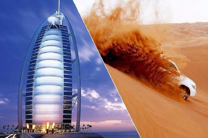 1 Day Combo: Dubai City Tour & Evening Desert Safari With BBQ Dinner