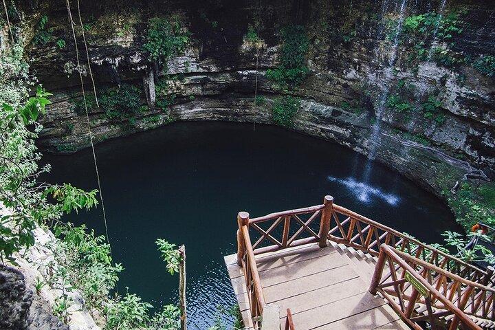 Chichen Itza, One Cenote & Valladolid from Riviera Maya