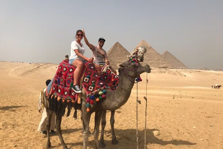 Memphis, Saqqara and the Pyramids of Giza from Cairo