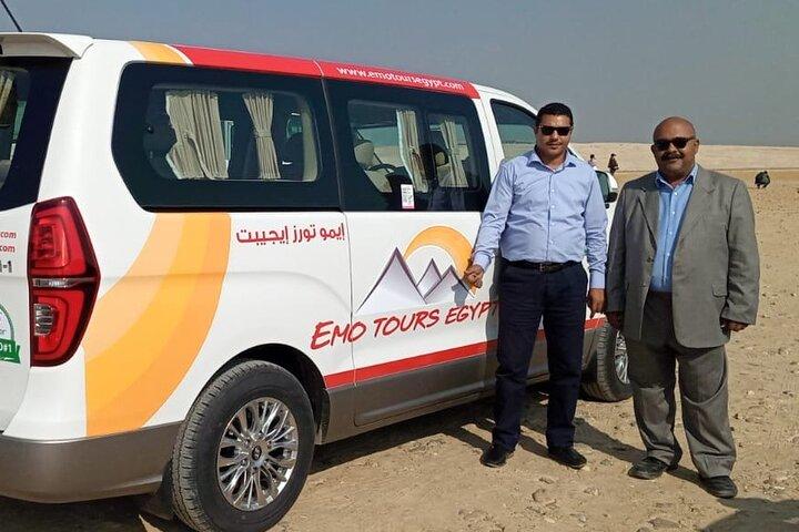 Private Pickup transfer from Holiday Inn Cairo Maadi to Cairo airport