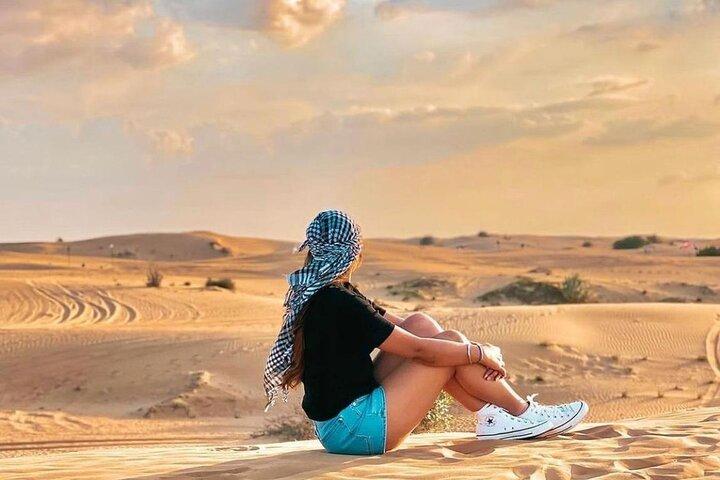 Dubai Morning Desert Safari Dune Bashing & Camel Ride Experience