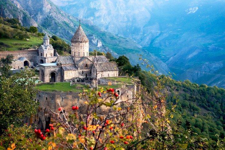Group Tour: Hin Areni Winery, Tatev (wayback on Ropeway), Khndzoresk Caves