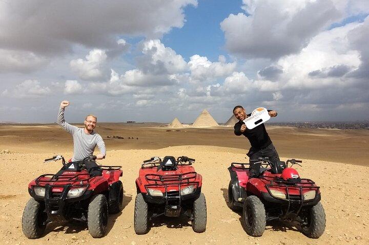 Quad Bike Ride at The Pyramids Of Giza