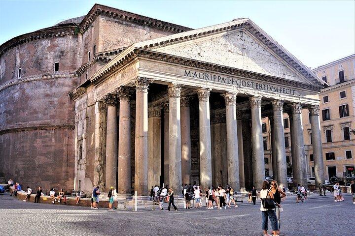 Rome Walking Tour Through the Ages with Guided Pantheon Visit