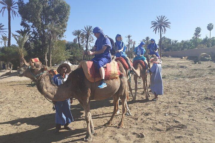 Camel Ride & Quad Bike tours in the palm grove of Marrakech
