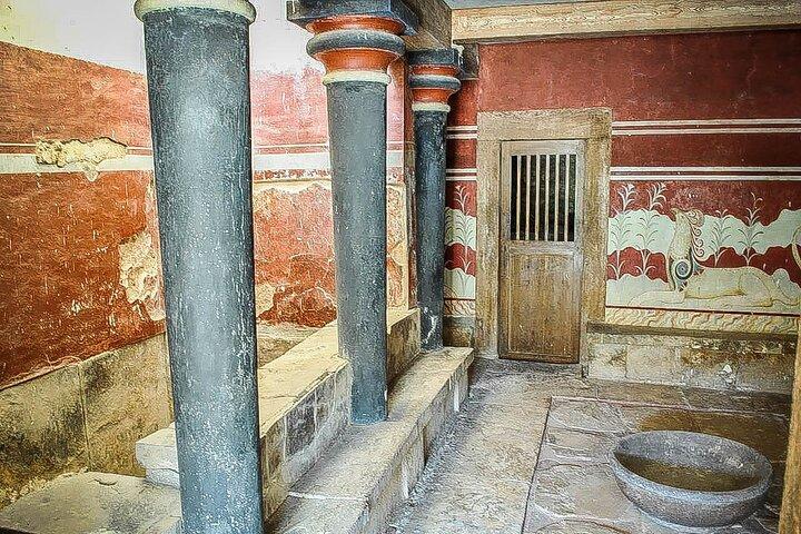 From chania : Knossos Palace & Archeological Museum Tour