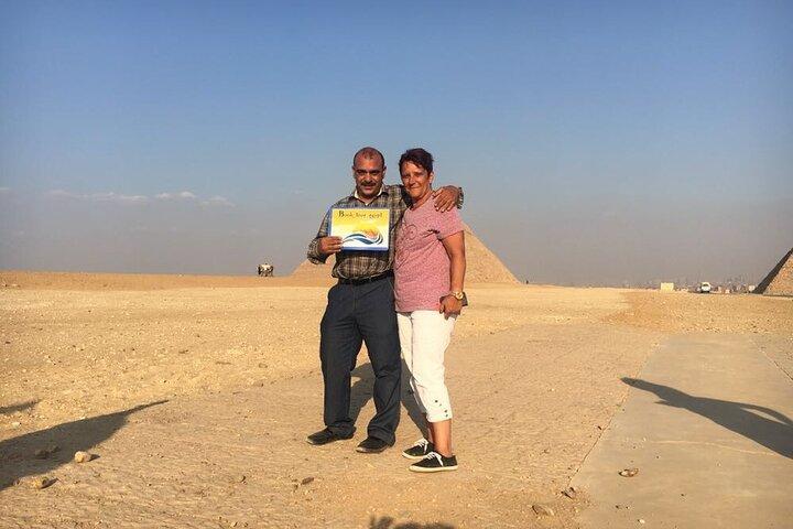 Grand Egyptian Museum & Pyramids & sphinx from Sharm el Sheikh