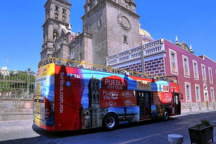 Puebla: Hop-on Hop-off Sightseeing Bus City Tour
