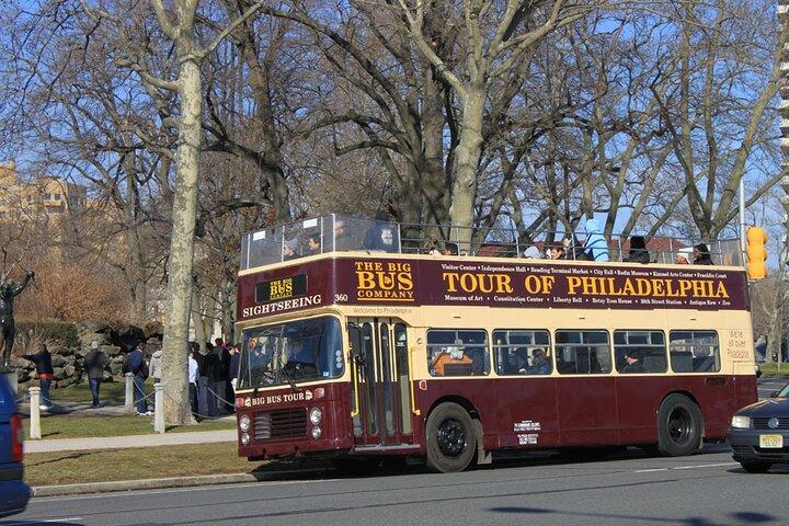 Hop On Hop Off Double Decker Bus Tour of Philadelphia