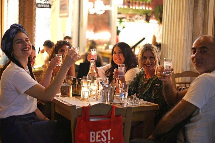 Nightlife Athens Tour inc. rooftops, tastings & 3 drinks